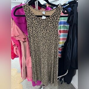 Old Navy Leopard Print Dress